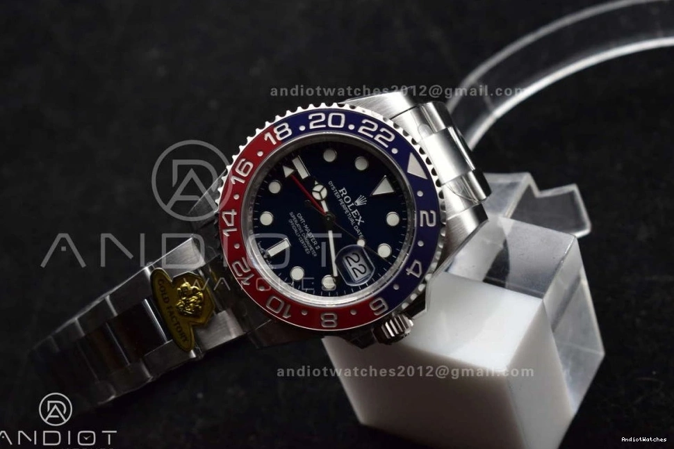 II Bold 929 Dial Best 126719 Black Gain BLRO Bracelet Factory Oyster Master Edition Weight GMT 1:1 CHS Gold VR3285 on 0504